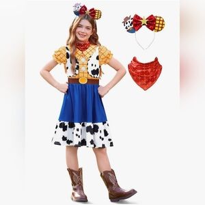 Toy Story Girls Cowgirl Jessie Dress